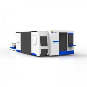 Cnc Tube Cutting Machine Factory - Full Protection Metal Sheet and Tube Fiber Laser Cutting Machine – Guo Hong