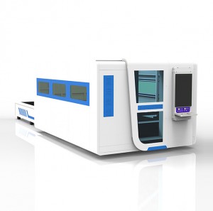 China Laser Cutting Aluminum Plate Manufacturers - New Design Enclosed Metal Laser Cutting Machine – Guo Hong