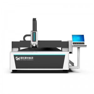 GH-F series metal laser cutter CNC fiber laser cutting machine sheet metal